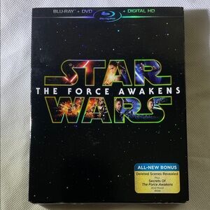 New Star Wars: Episode VII - The Force Awakens Blu-ray and DVD combo pack